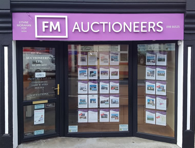 Louisburgh Auctioneers Shopfront